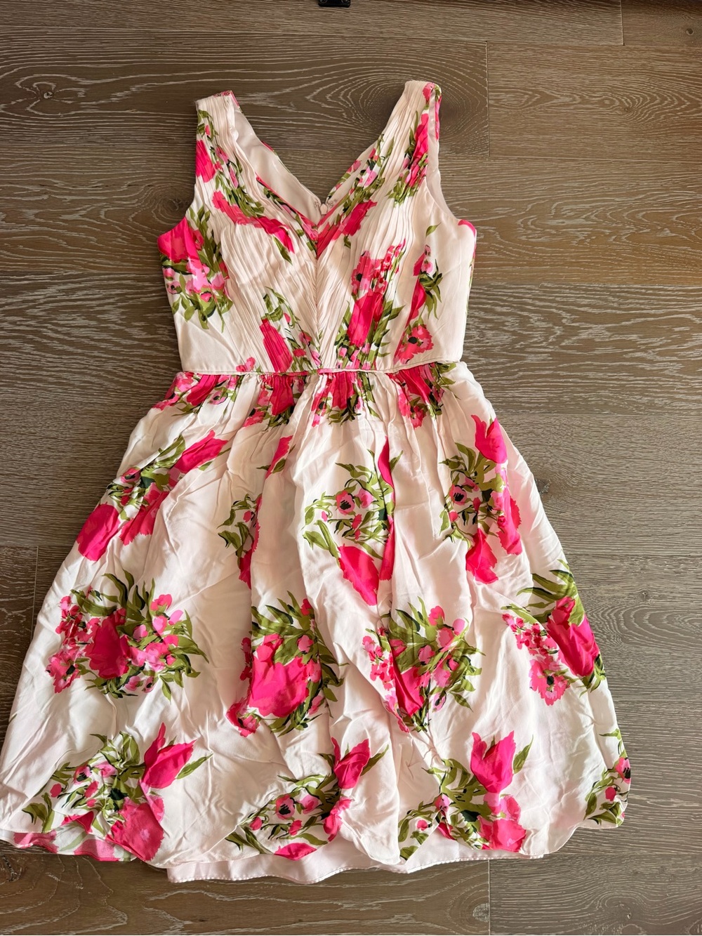 Boden Pink Floral Print dress size 6